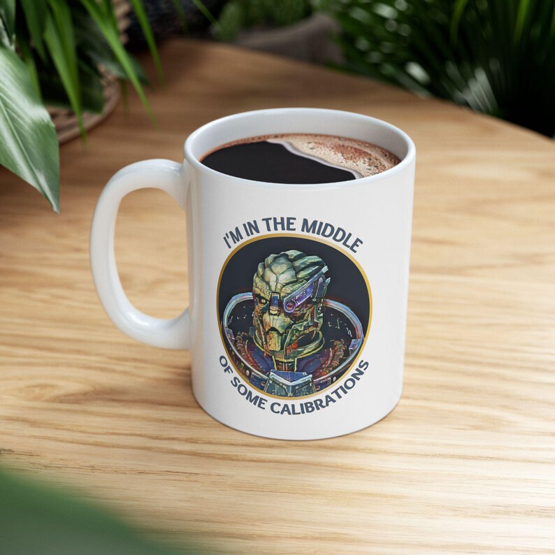 Mass Effect Mug Garus Vakarian Quote Gamer Coffee or Tea Cup image 7