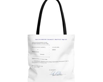 Jen Shah Guilty Plea Tote Bag - Real Housewives of Salt Lake City