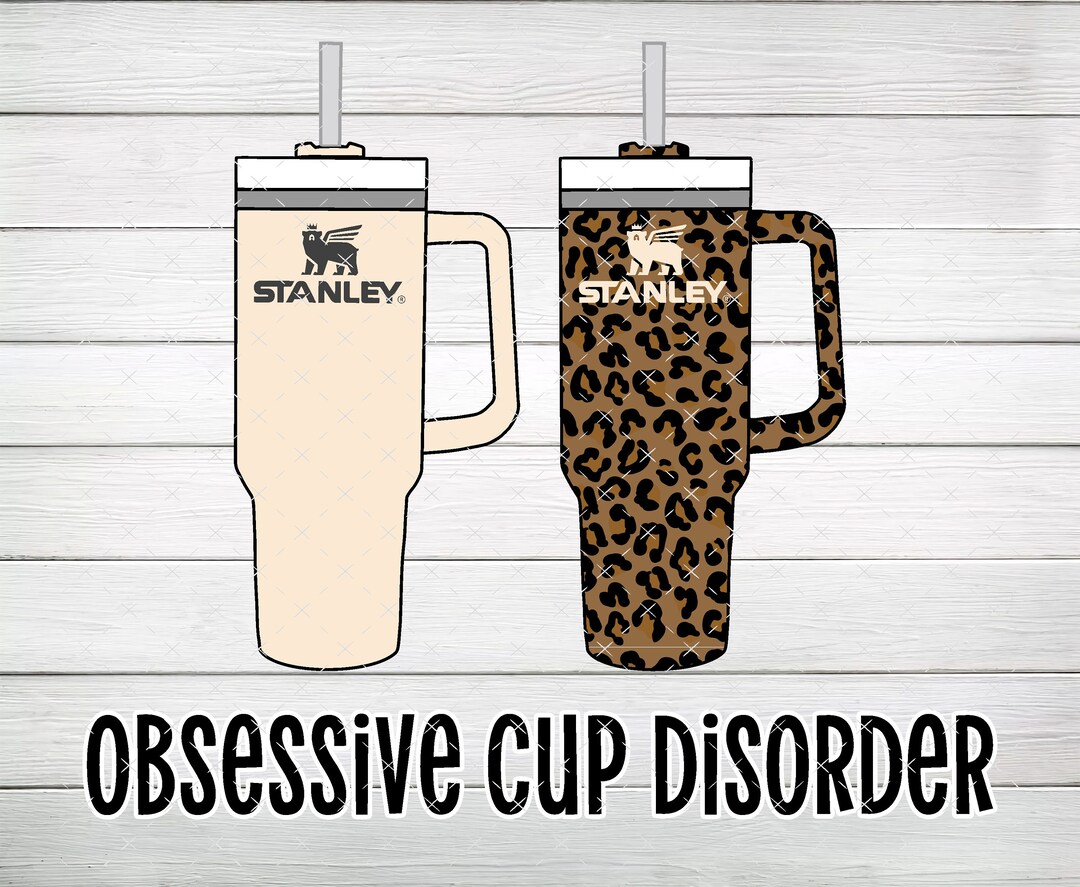Obsessive Cup Disorder SVG & PNG Files Instant Download - Etsy