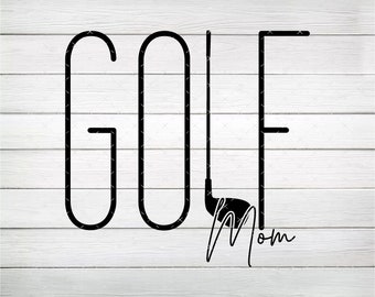 Golf Mom PNG, Digital File, Instant Download