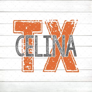 Celina Texas Vintage PNG