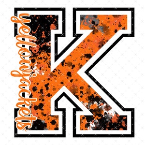 K Yellowjackets Paint Splatter PNG