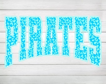 Piraci Łukowaty Niebieski Lampart PNG