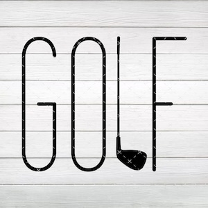 Golf SVG & PNG, Digital File, Instant Download