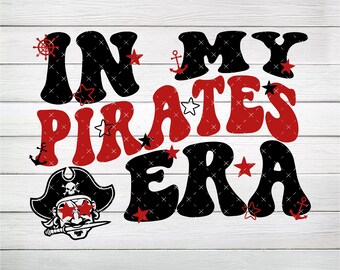 In My Pirates Era Black & Red PNG