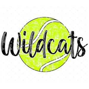 Wildcats Tennis PNG, Digital File, Instant Download