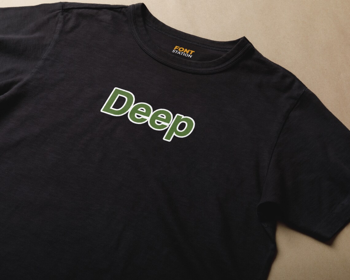 Deep Font - Deep SVG - Classic Letters, Sans Serif Alphabet - TTF OTF ...