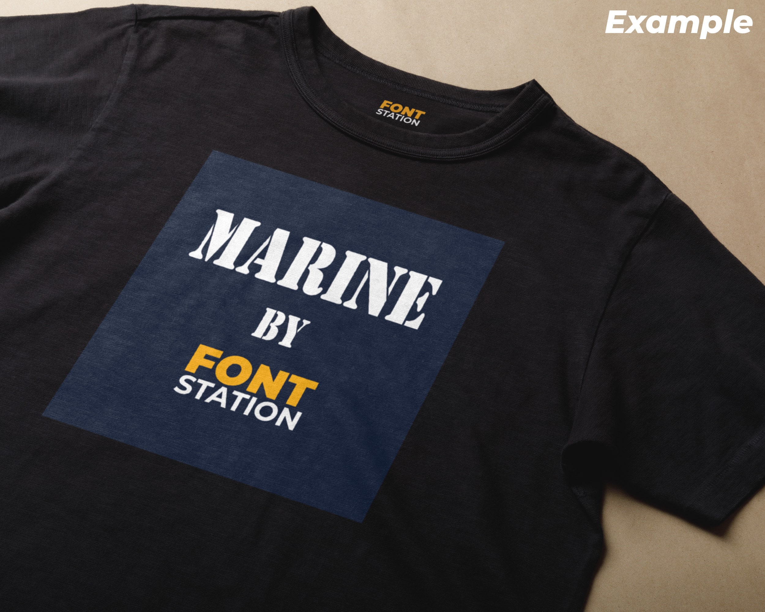 Marine Font - Marine SVG - Military Stencil Army Letters, Alphabet ...