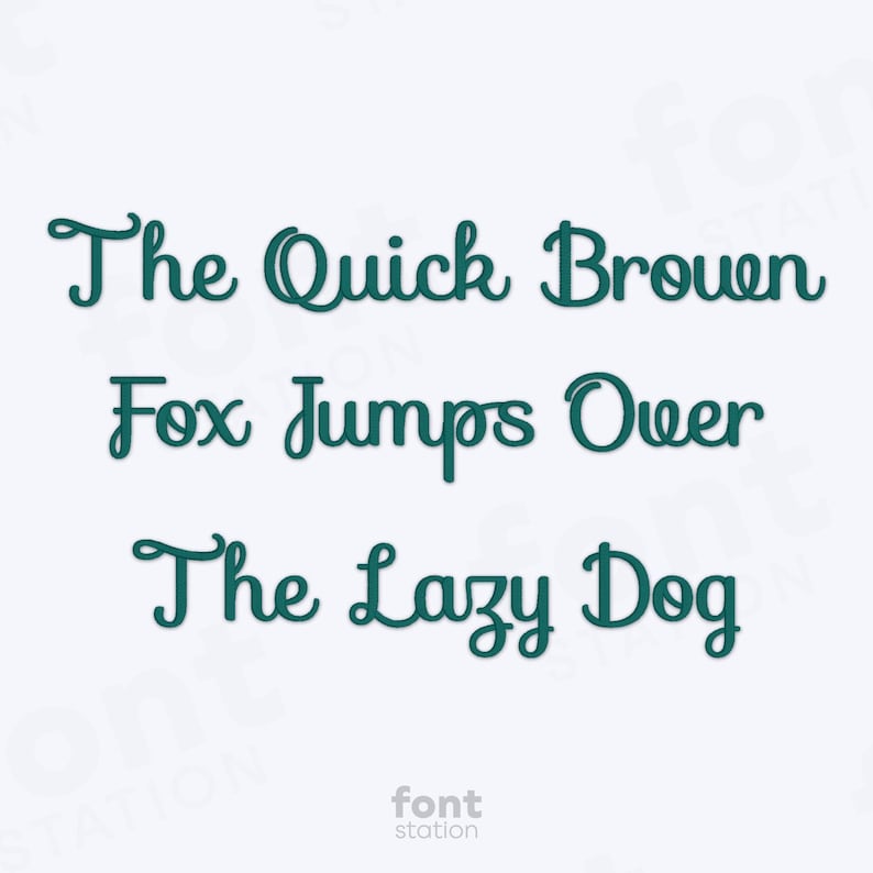 Cursive Foxes Sofia Embroidery Font - Elegant Letters - Script, Cursive Machine ...