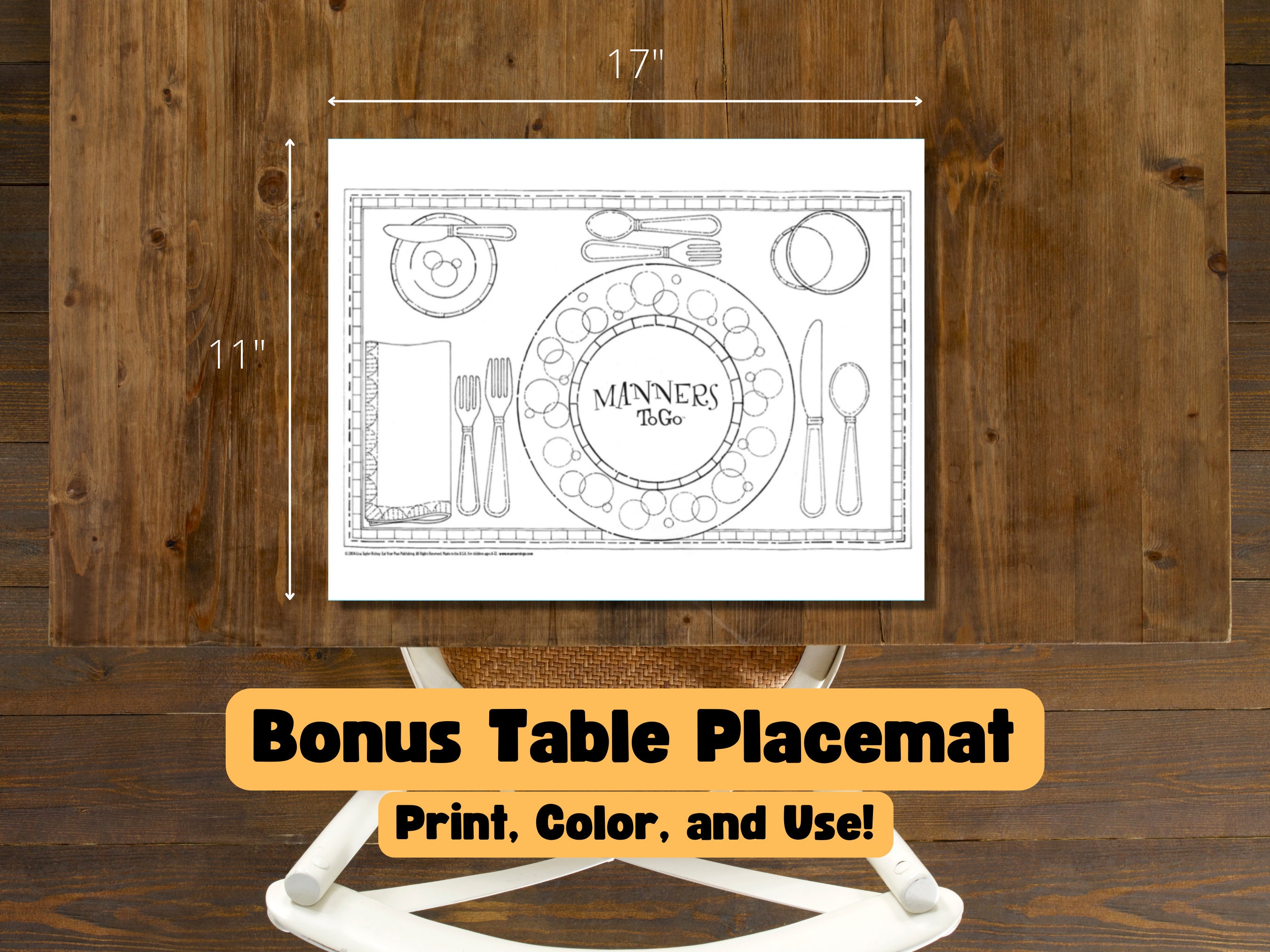 Montessori Table Manners Course Montessori Materials for Etsy