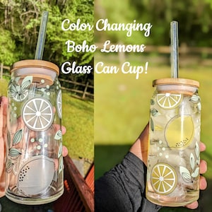 Boho Mama Glass Can Minimal Libbey Glass Cup Trendy Tiktok 