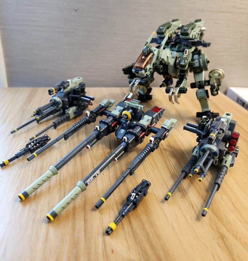 Anaheimmechlabs Zoids Panzer Gun Sniper Custom Built & Painted 1/72 HMM