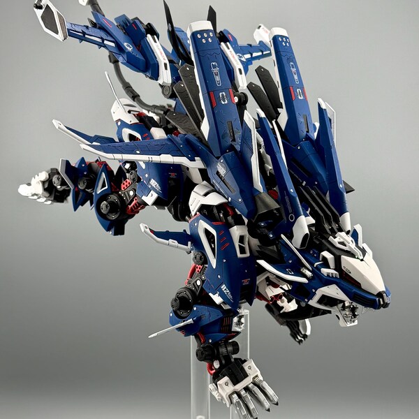 Kotobukiya HMM lijger Zero Jager op maat geschilderde constructie