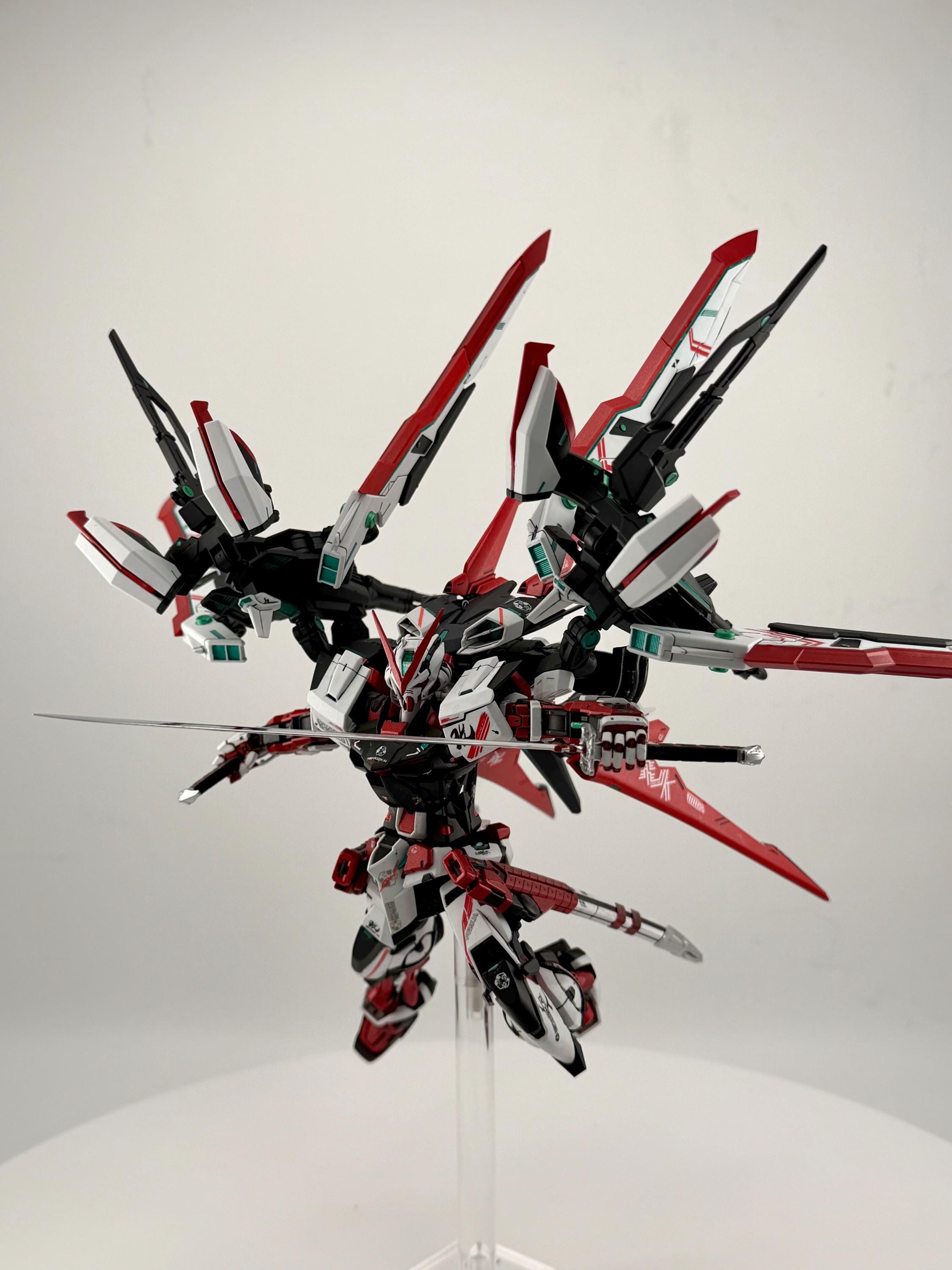 Bandai 1/100 MG Astray Red Frame Flight Unit - Custom Painted