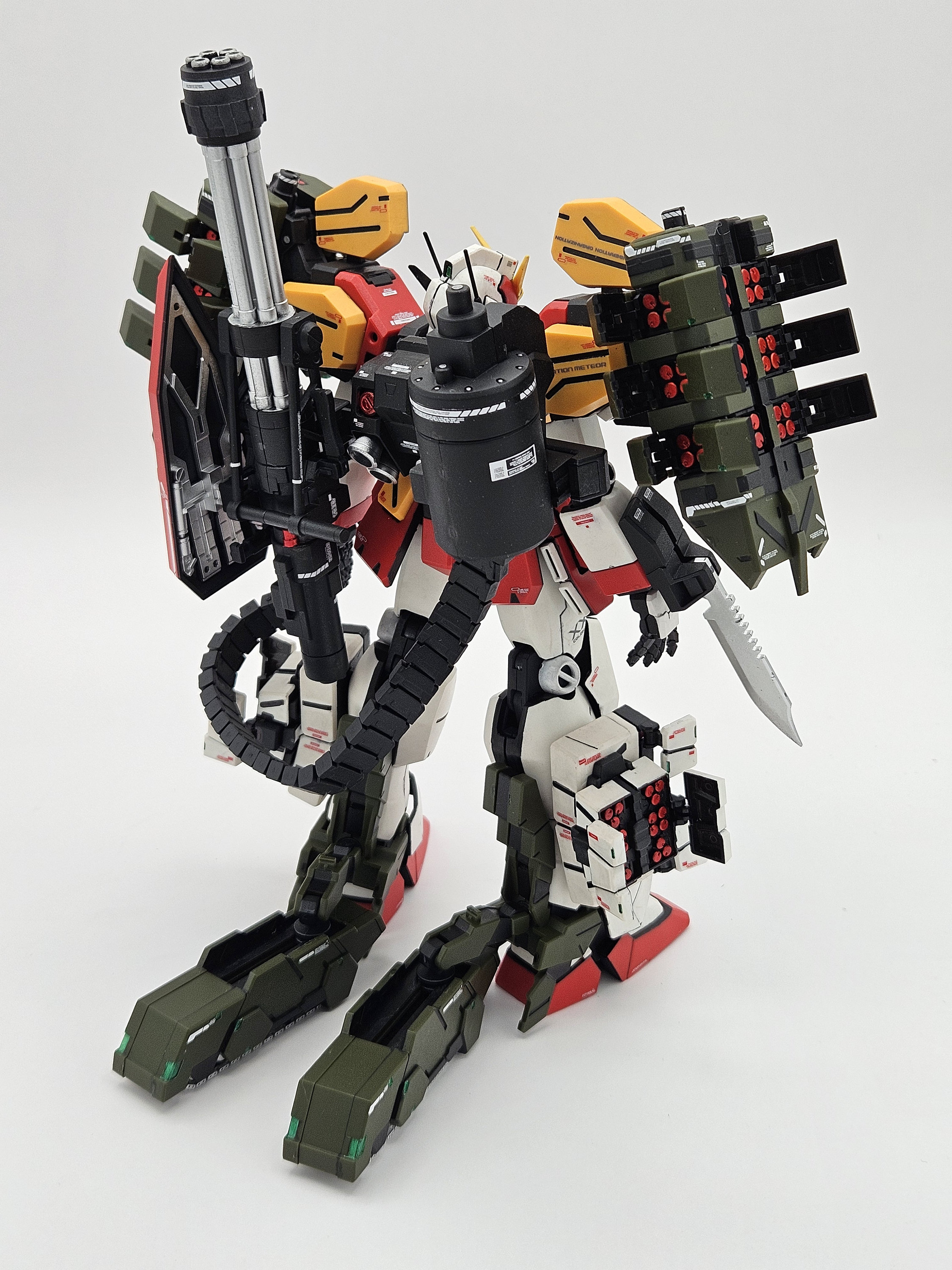 Kit D'amélioration IGEL Pour Maquette Gundam MG 1/100 HEAVYARMS CUSTOM - Vert