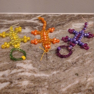Beaded Lizard Key-chains