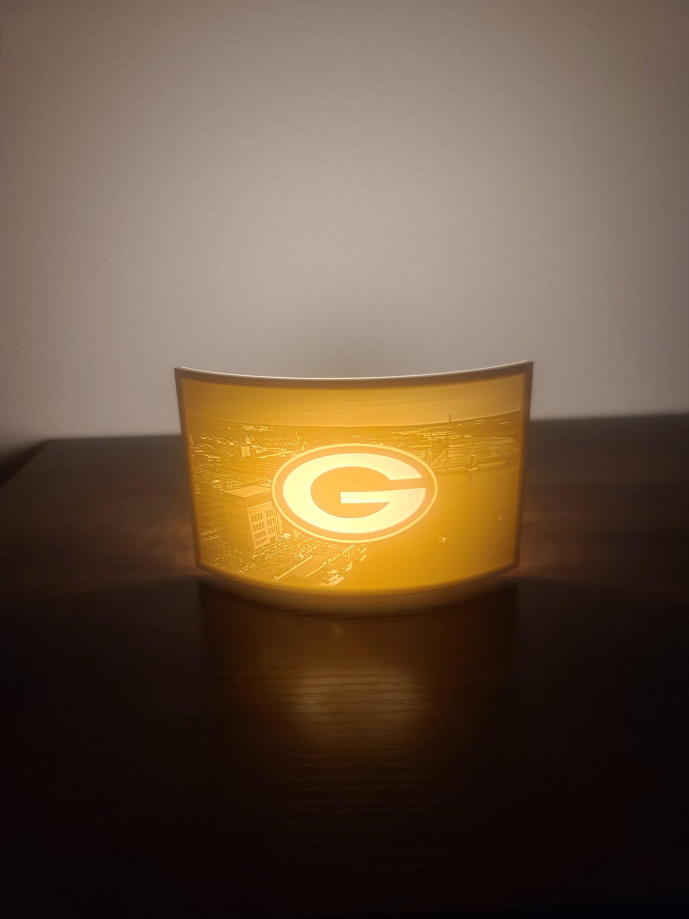 NFL Green Bay Packers Custom Light Green Bay Packer Fan Birthday Gift