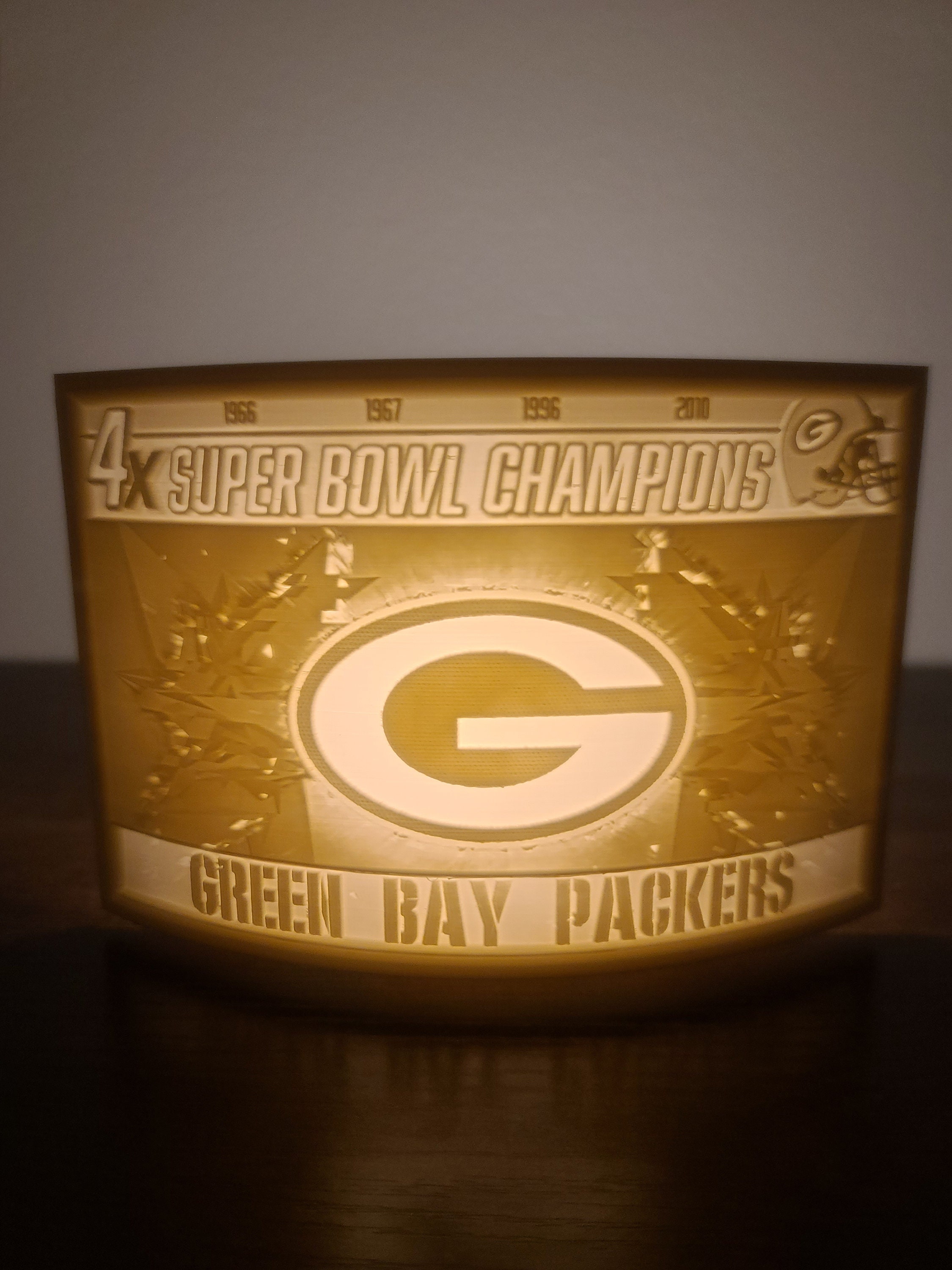 NFL Green Bay Packers Special Edition Custom Light Green Bay Packer Fan