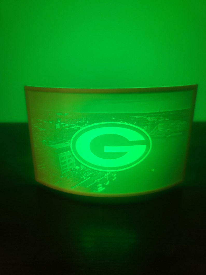 NFL Green Bay Packers Custom Light Green Bay Packer Fan Birthday Gift