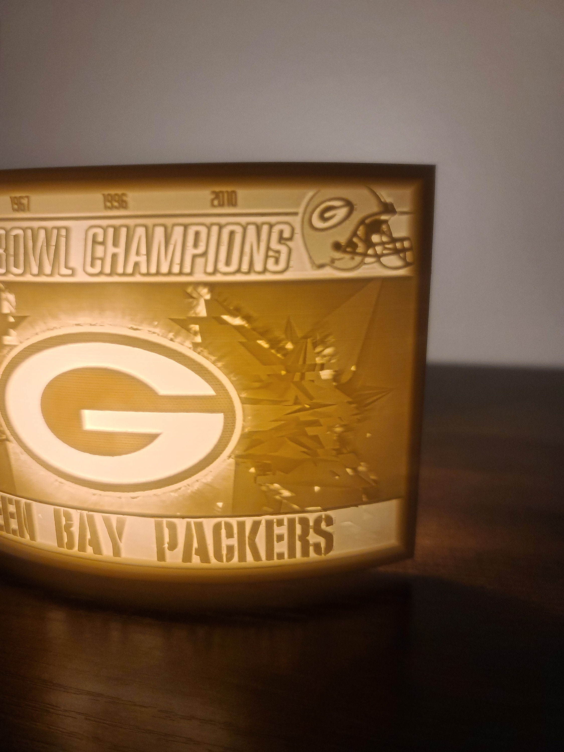 NFL Green Bay Packers Special Edition Custom Light Green Bay Packer Fan