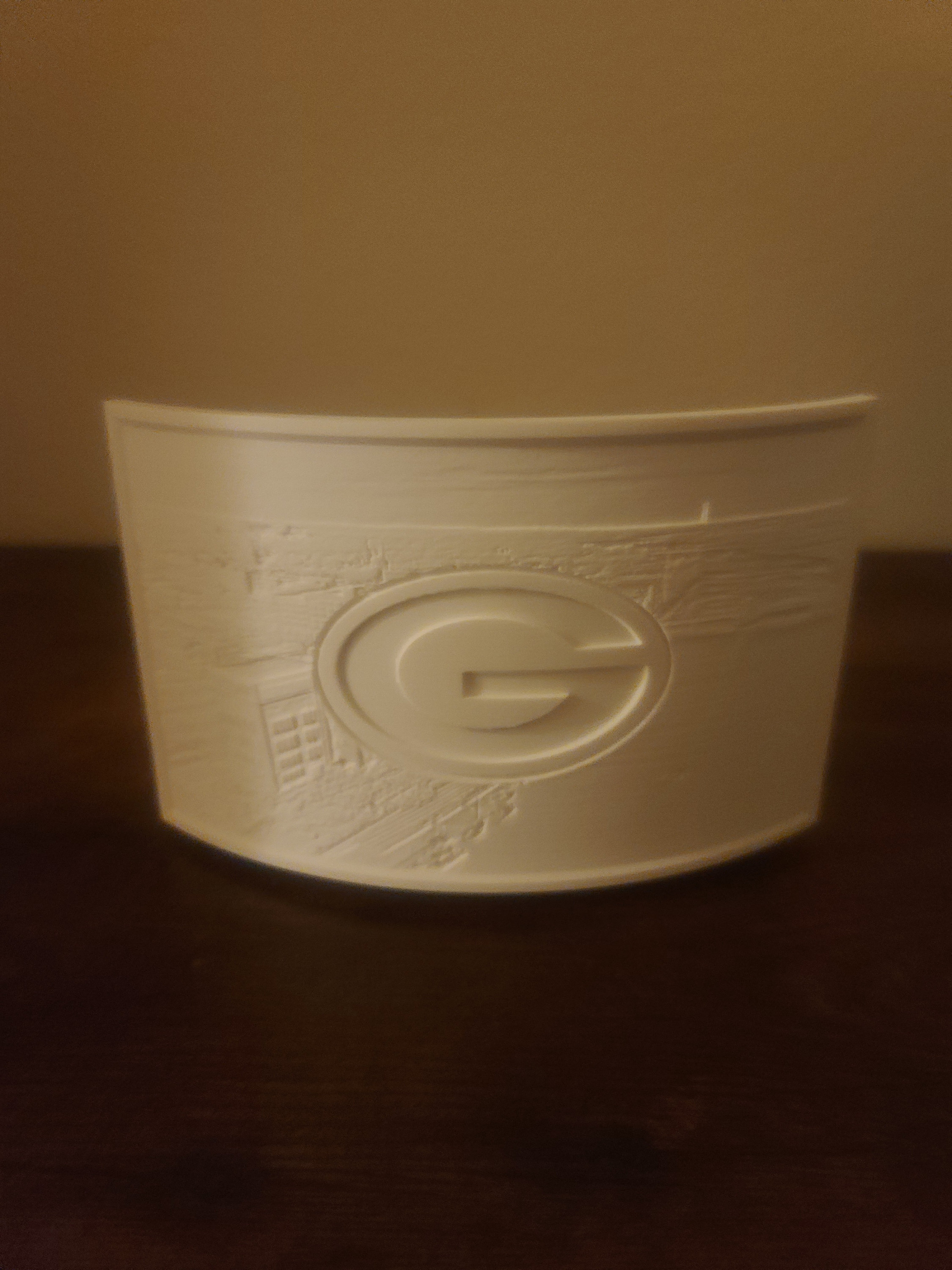NFL Green Bay Packers Custom Light Green Bay Packer Fan Birthday Gift