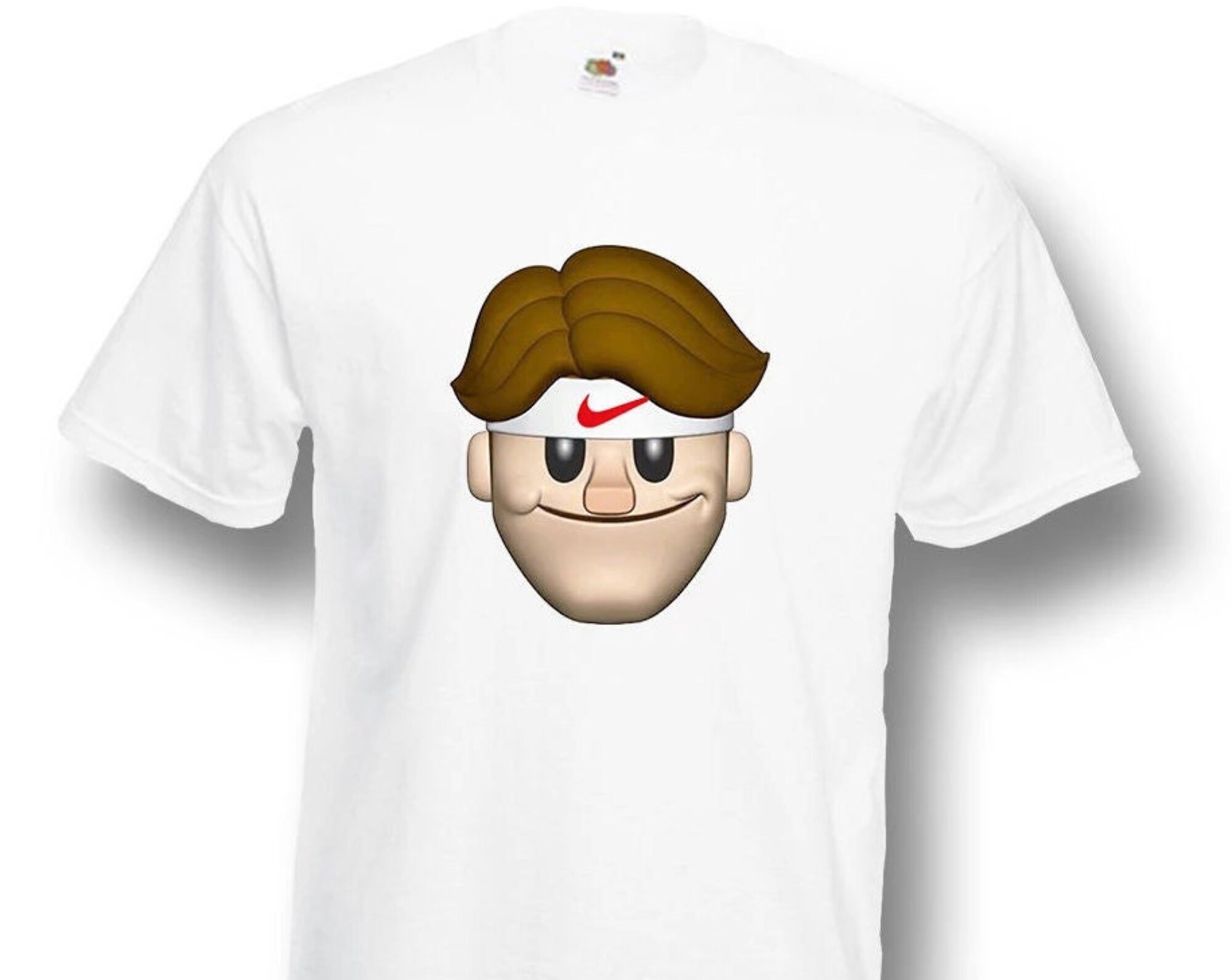 Roger Federer emoji tennis t-shirt