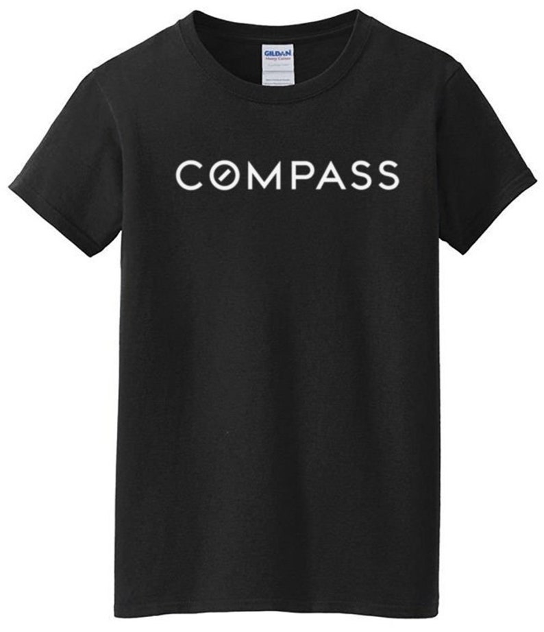 Compass Real Estate Agent Tshirt Etsy