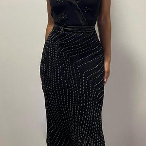 definition of a line dress Atria Criss-Cross Halter Long Prom Dress