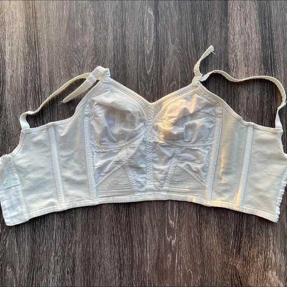 Vintage Penney’s Adonna White with Lace Bustier - image 5