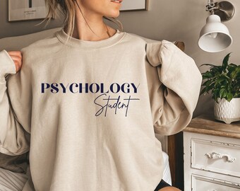 Psychology Student Sweatshirt, Cute Psychology Student Gift, Christmas Gift for Psychology Student, Psych Grad Gift, Psychology Sweater