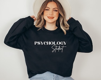 Psychology Student Sweatshirt, Cute Psychology Student Gift, Christmas Gift for Psychology Student, Psych Grad Gift, Psychology Sweater