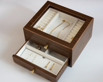 Drawer Wooden Jewelry Box