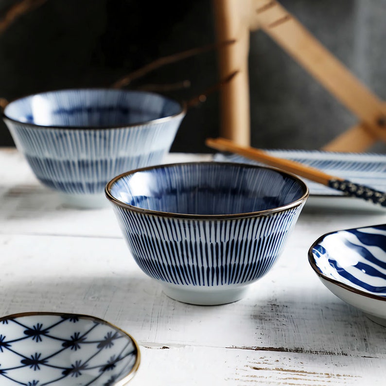 Japanese Dinnerware Set for Two Etsy