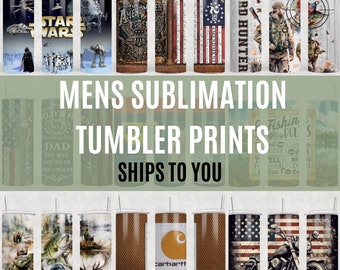 Fathers Day, Sublimation Prints, Tumbler-Wrap Transfer, 20oz Sublimation-Tumbler-Wrap-Prints, Men, Man, Guy, Father, Dad, RTP