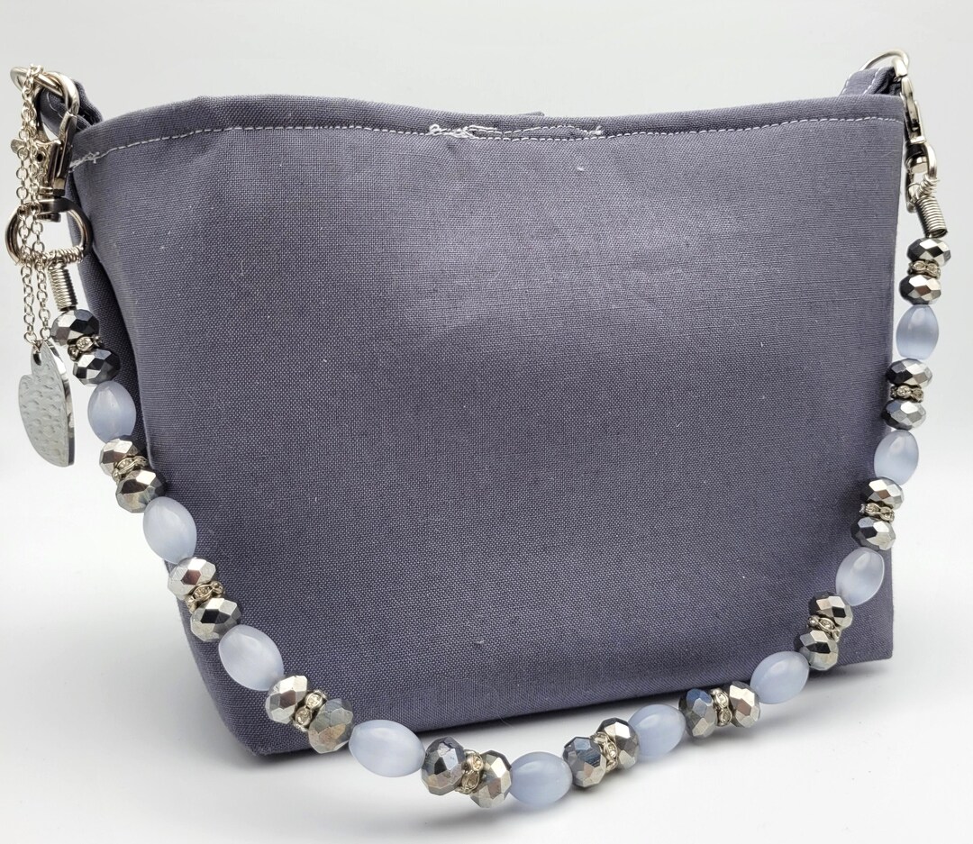 Audrey Wrist Strap Bead Purse Black main image 1