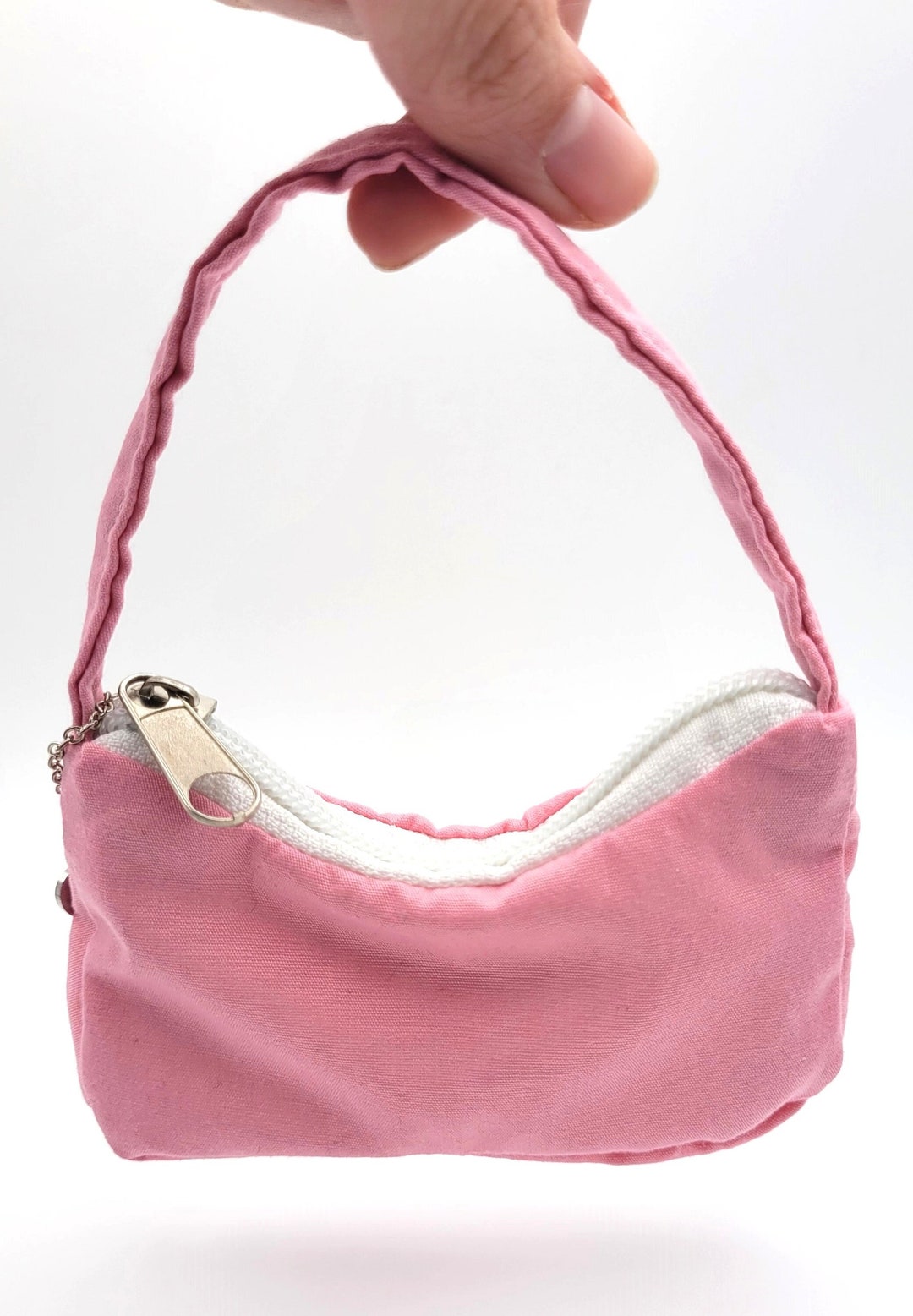 Mini Bubblegum Pink Purse/coin Purse Etsy