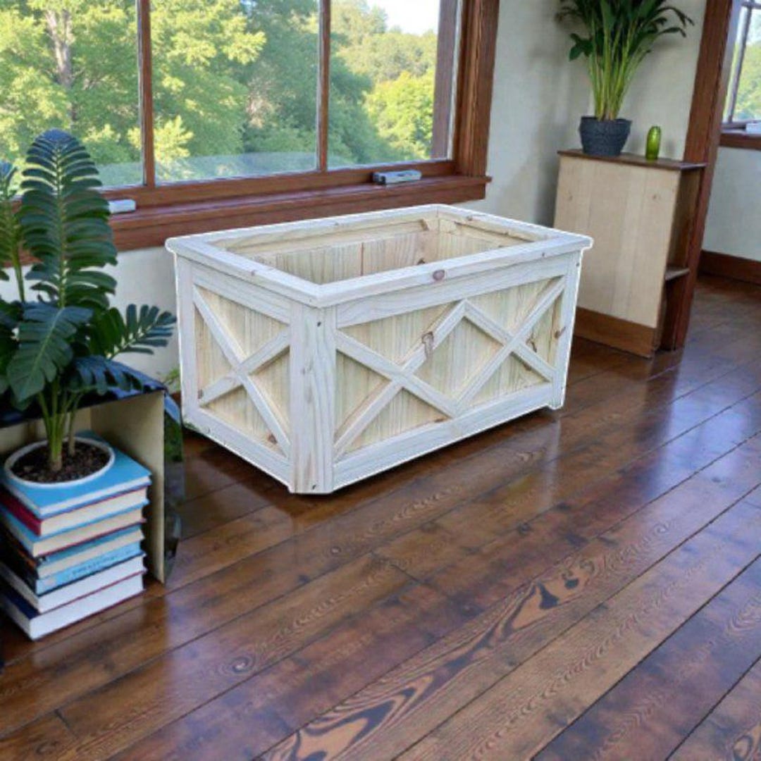 Wooden Planter Box Woodworking Plans PDF – Step by Step Guide to Build ...