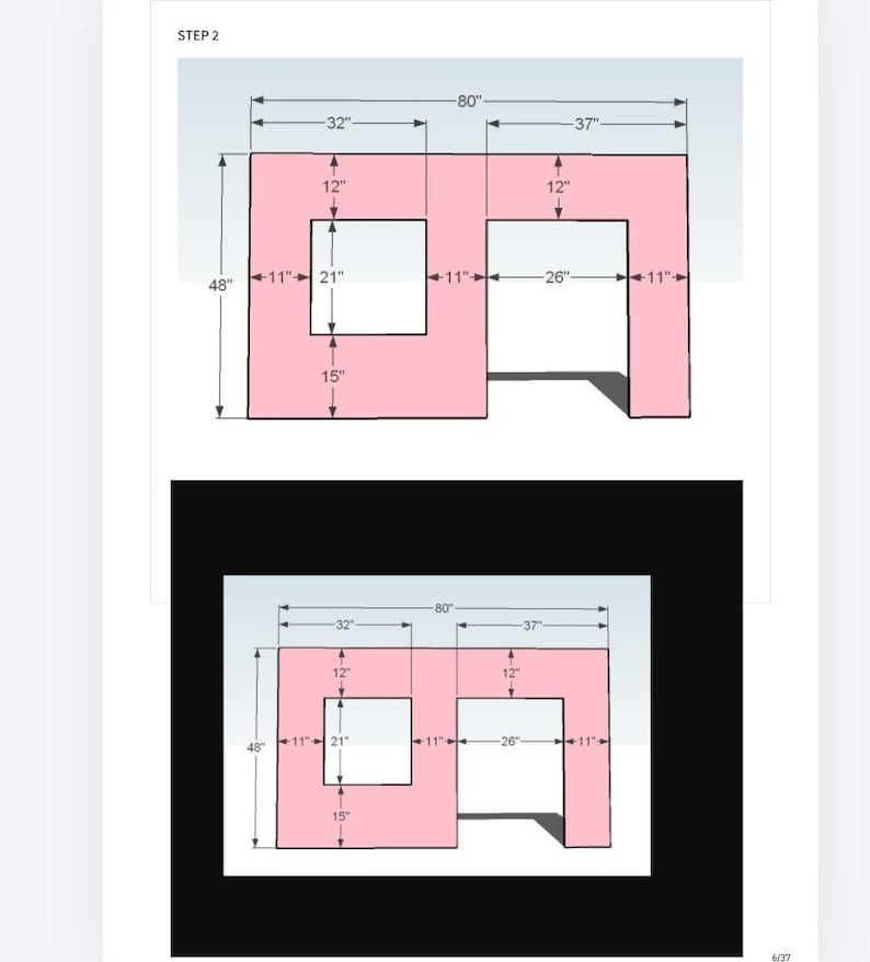 DIY Playhouse Loft Bed Plans PDF – Kids House Bed Woodworking Plans ...