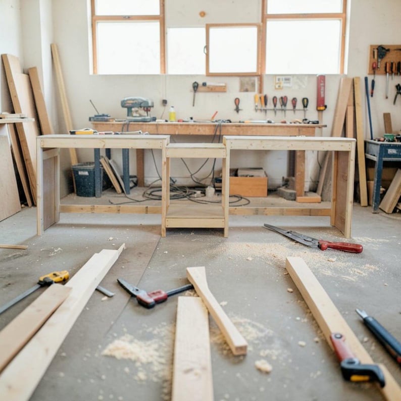 Ultimate Roll Away Workbench With Miter Saw Stand Plans | Mobile ...