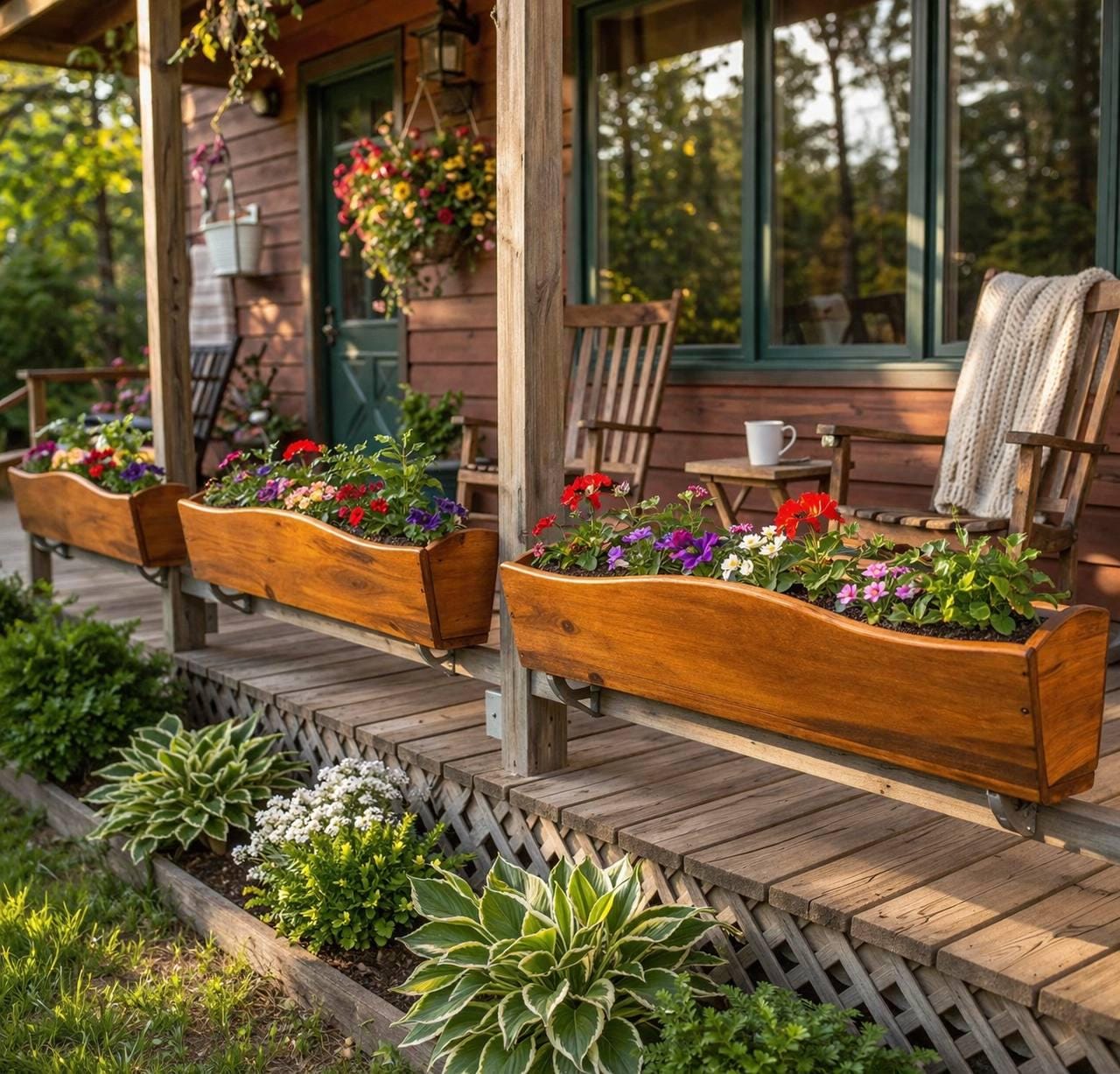 DIY Wooden Planter Box Plans – Window Flower Box Woodworking Guide ...