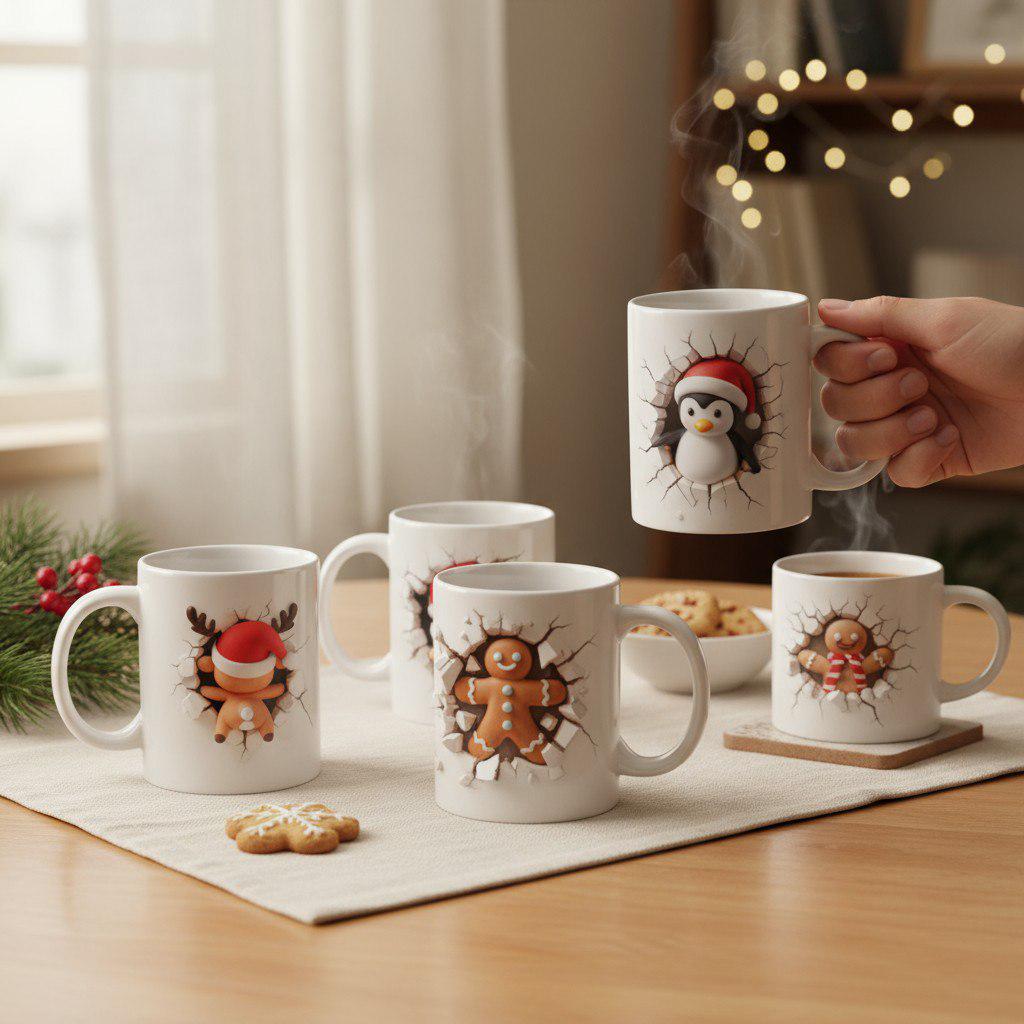 Tasse flocons de neige - France