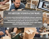 110+ Woodworking Plans Bundle PDF | Step-by-Step DIY Wood Projects | Furniture, Outdoor & Small Wood Crafts | Digital Download