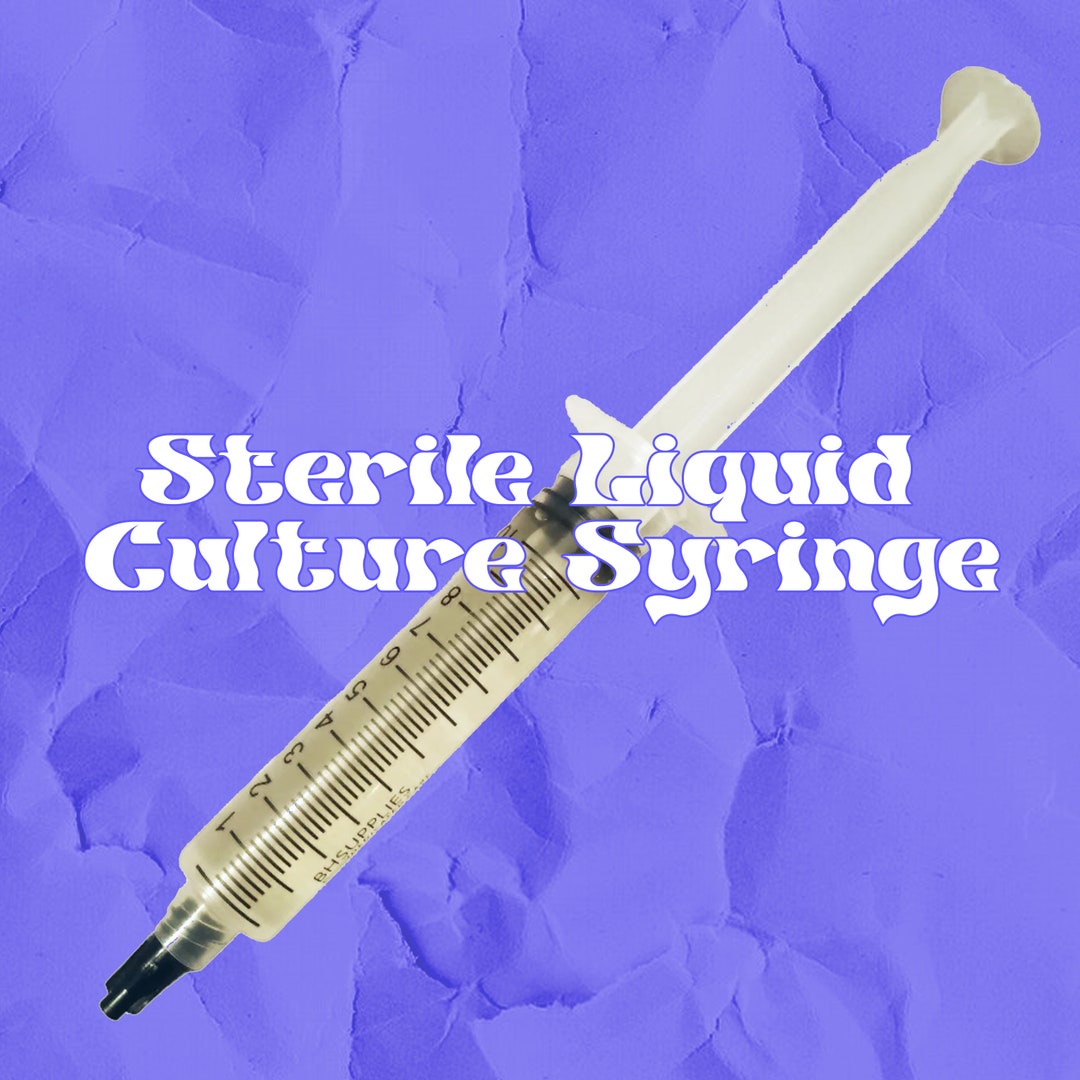 Sterile Liquid Culture Syringe 10ml Etsy