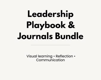 Pacote de Guia de Liderança – Equipes Modernas, Diário de Reflexão (Download em PDF)