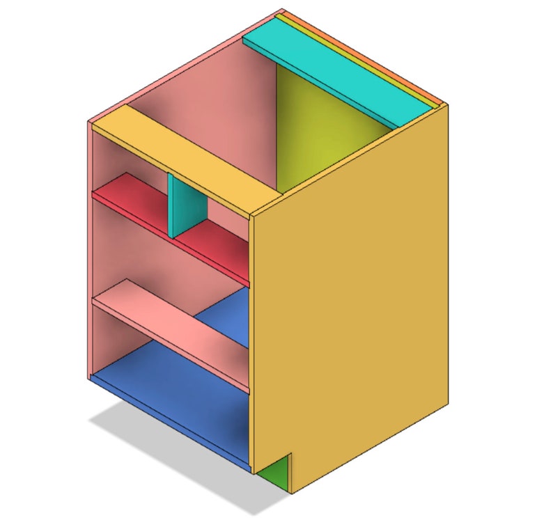 Custom Kitchen Plans for CNC Router Boxes, Carcasses