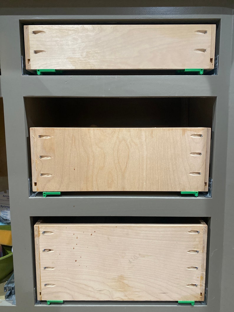 Custom Kitchen Plans for CNC Router Boxes, Carcasses