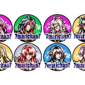 Honkai Star Rail Glitter charms