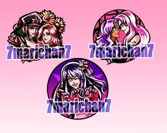 Anime mix holografische charmes