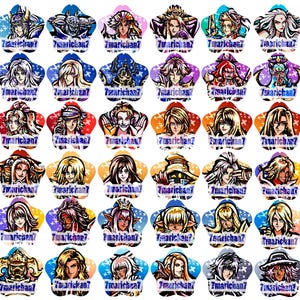 Dissidia FF Star badges