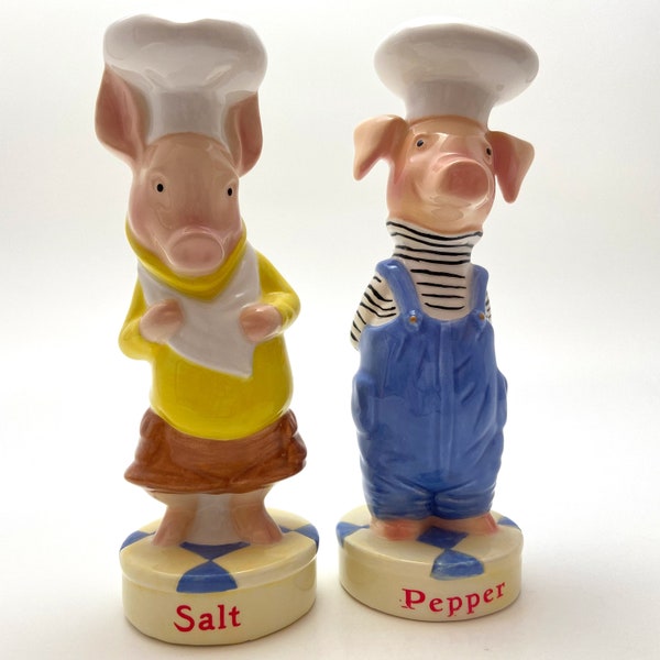 Dept 56 Toot and Puddle Salt and Pepper Shakers